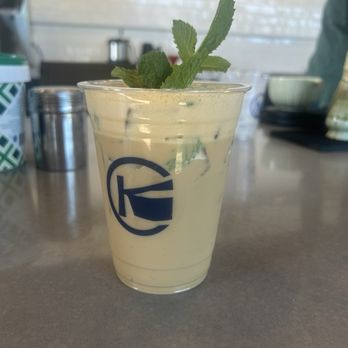 Kamden Coffee - External Sunshine ( muddled, mint & house made vanilla) - Coffee Roasteries Near Me - Glendora, California
