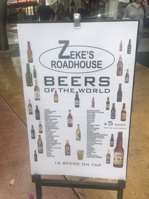 Menu photo 3 Zeke's Roadhouse Miami Beach, FL