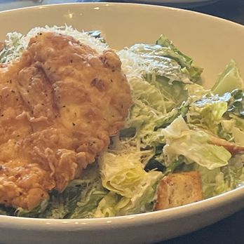 South Restaurant + Coffeehouse - Caesar Salad with fried chicken - New American Near Me - Anchorage, Alaska