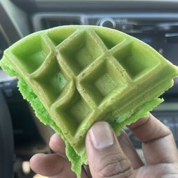 Pandan waffle Pandan waffle