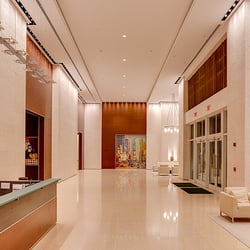 Churchill Suites Miami Brickell - Expansive Lobby with marble floors