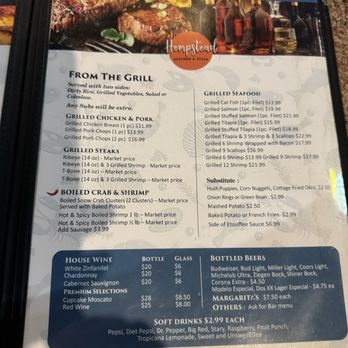 Hempstead Seafood and Steak - Menu 4.19.25 - Seafood Near Me - Hempstead, Texas Hempstead Seafood and Steak - Menu 4.19.25 - Seafood Near Me - Hempstead, Texas