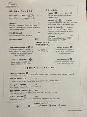 Menu photo 6 Caffé Nonna Nashville, TN Menu photo 6 Caffé Nonna Nashville, TN