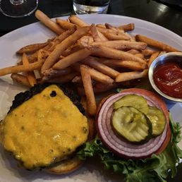 Cheeseburger and Fries