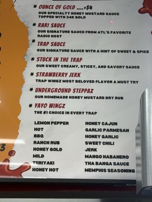 Menu photo 4 Trap Wingz ATL Atlanta, GA Menu photo 4 Trap Wingz ATL Atlanta, GA