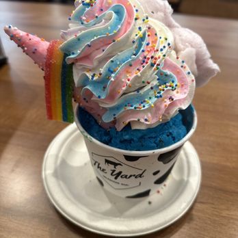 The Yard Milkshake Bar - I at the cone and literally threw the rest in the trash it was disgusting synthetic crap - Ice Cream & Frozen Yogurt Near Me - Pigeon Forge, Tennessee