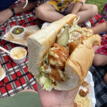 Cane Patch Kitchen - Shrimp po boy - Soul Food Near Me - San Diego, California