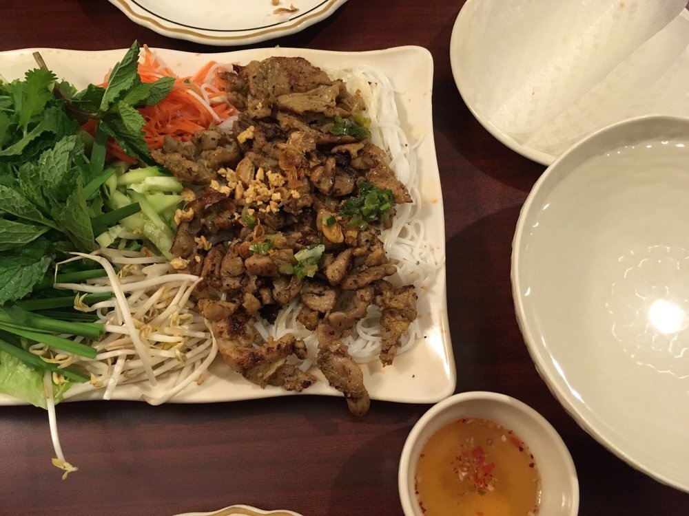 Order Grilled Pork food online from Thang Long Thai & Vietnamese store, Madison Heights on bringmethat.com