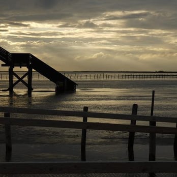 Die Seekiste - Blick von "Die Seekiste" - Seafood Near Me - Sankt Peter-Ording, SH