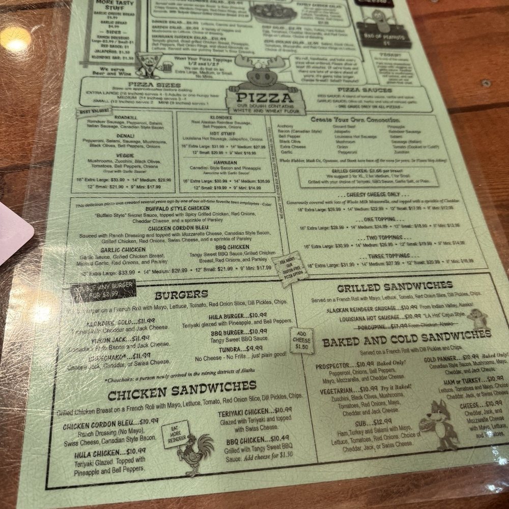 Klondike Pizza - Menu - Pizza Near Me - Santa Maria, California