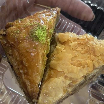 Aladdin's Market & Kitchen - Walnut  honey baklava was my fav!! - Mediterranean Near Me - Reno, Nevada