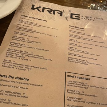 KRAVE A New York Eatery - Menu - Caribbean Near Me - New Rochelle, New York KRAVE A New York Eatery - Menu - Caribbean Near Me - New Rochelle, New York