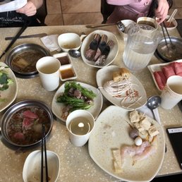 a table full of food a table full of food
