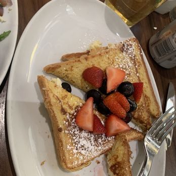 Journey's End - Kids French toast (one piece missing before the pic because my son was hungry) - Breakfast & Brunch Near Me - Temecula, California