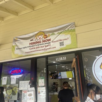 Happy Lemon - Tea Rooms Near Me - Newark, California Happy Lemon - Tea Rooms Near Me - Newark, California