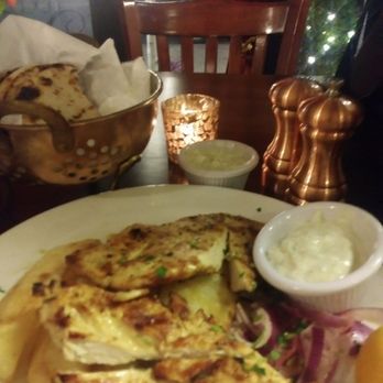 Maria's Mediterranean - Grilled chicken & lemon potatoes - Seafood Near Me - Bayside, New York Maria's Mediterranean - Grilled chicken & lemon potatoes - Seafood Near Me - Bayside, New York