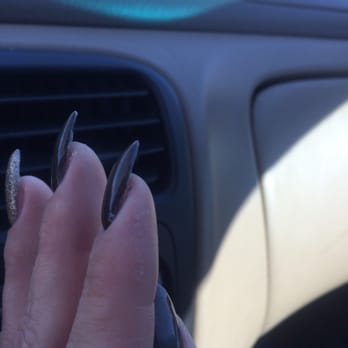 Top City Nails - You can see the gap between her real nails and the acrylics. The nail polish job is horrible. - Nail Salons Near Me - Riverside, California Top City Nails - You can see the gap between her real nails and the acrylics. The nail polish job is horrible. - Nail Salons Near Me - Riverside, California