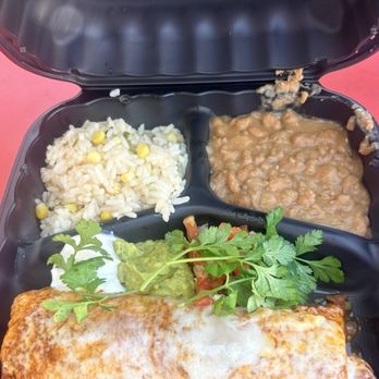 Blanco Cocina + Cantina - Wet Carne Asada Burrito with Charro Beans & rice - Tacos Near Me - Coronado, California