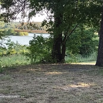 Lake Texoma State Park - Rooster Creek with bridge in background - Parks Near Me - Kingston, Oklahoma Lake Texoma State Park - Rooster Creek with bridge in background - Parks Near Me - Kingston, Oklahoma