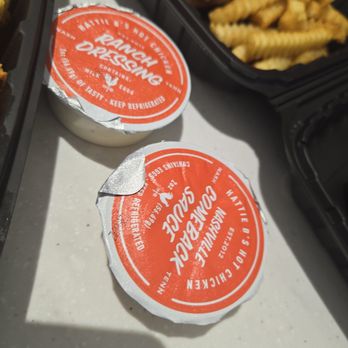 Hattie B's Hot Chicken - Sauces - Chicken Shop Near Me - Nashville, Tennessee