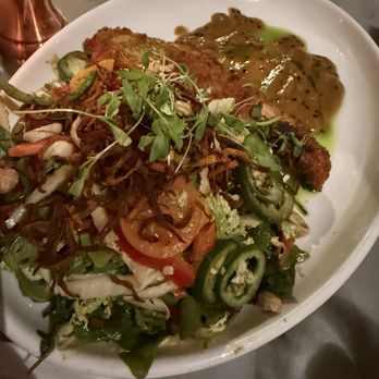 Agricola Eatery - Chicken katsu salad - New American Near Me - Princeton, New Jersey Agricola Eatery - Chicken katsu salad - New American Near Me - Princeton, New Jersey