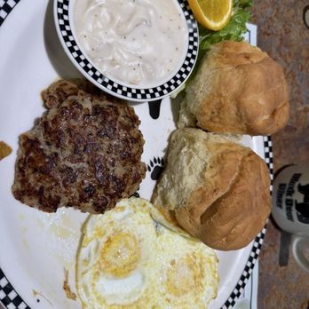 Black Bear Diner San Antonio City Base - 2 eggs ,Sausage Patties, 2 Biscuits & Gravy Sausage Patties, - Diners Near Me - San Antonio, Texas Black Bear Diner San Antonio City Base - 2 eggs ,Sausage Patties, 2 Biscuits & Gravy Sausage Patties, - Diners Near Me - San Antonio, Texas