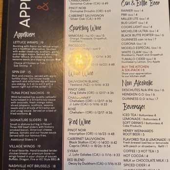 Village Bar & Grill - Menu - Burgers Near Me - Sunriver, Oregon Village Bar & Grill - Menu - Burgers Near Me - Sunriver, Oregon