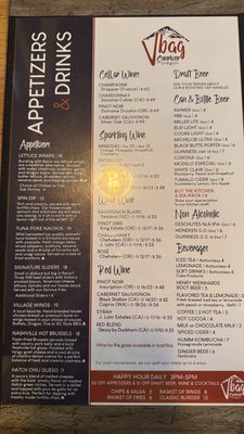 Menu photo 1 Village Bar & Grill Sunriver, OR Menu photo 1 Village Bar & Grill Sunriver, OR