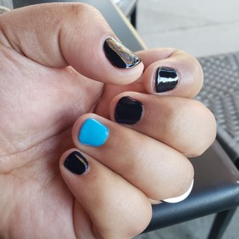 Aria Nails Spa - Gel coated nails!!! - Nail Salons Near Me - Sierra Madre, California