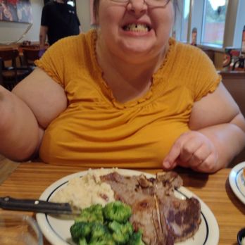 IHOP - Here's my wife and her t-bone steak.. she said it was good - Breakfast & Brunch Near Me - Olympia, Washington IHOP - Here's my wife and her t-bone steak.. she said it was good - Breakfast & Brunch Near Me - Olympia, Washington