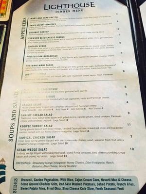 Menu photo 6 The Lighthouse Seneca, SC