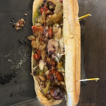 Brass Monkey - Pesto sausage sandwich - Sports Bars Near Me - Waverly, Ohio Brass Monkey - Pesto sausage sandwich - Sports Bars Near Me - Waverly, Ohio