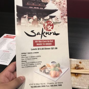 Sakura Sushi - Japanese Near Me - Phoenix, Arizona