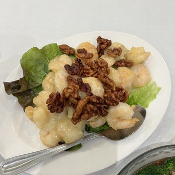 Jiang Nan Spring - 65. Walnut Shrimp with Mayonnaise - Chinese Near Me - Alhambra, California