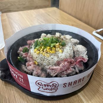 Pepper Lunch - Beef and chicken combo - Teppanyaki Near Me - Honolulu, Hawaii Pepper Lunch - Beef and chicken combo - Teppanyaki Near Me - Honolulu, Hawaii