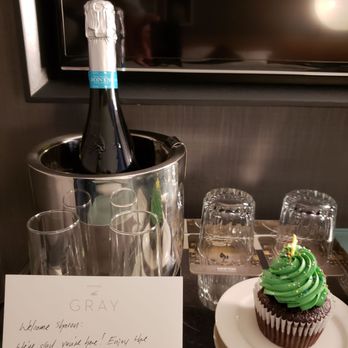 Kimpton Gray Hotel - Birthday surprise from concierge desk. - Venues & Event Spaces Near Me - Chicago, Illinois