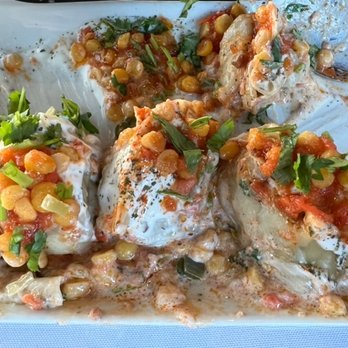Afghan Grill - Mantoo Appetizer (I was halfway through eating it) - Halal Near Me - Liberty Township, Ohio
