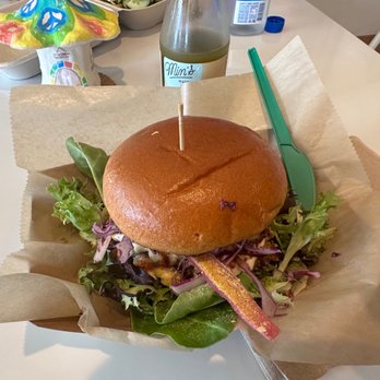 Organically Twisted - Artichoke burger - Vegan Near Me - Naples, Florida