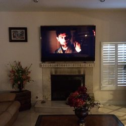 Advanced Installations - 73 Samsung with LCR sound bar