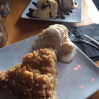 Pie Bar - Coconut creme with chocolate drizzle and granny apple (all the pies come with ice cream ) - Cocktail Bars Near Me - Seattle, Washington Pie Bar - Coconut creme with chocolate drizzle and granny apple (all the pies come with ice cream ) - Cocktail Bars Near Me - Seattle, Washington