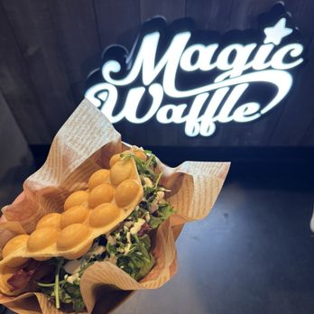 Magic Waffle - TURKEY BACON WAFFLE - Waffles Near Me - Jacksonville, Florida