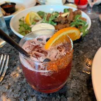 Firefly Eatery & Bar - Berry margarita, and calamari. - New American Near Me - San Diego, California Firefly Eatery & Bar - Berry margarita, and calamari. - New American Near Me - San Diego, California