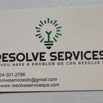 Resolve Services - a business card for resolve services - General Contractors Near Me Resolve Services - a business card for resolve services - General Contractors Near Me