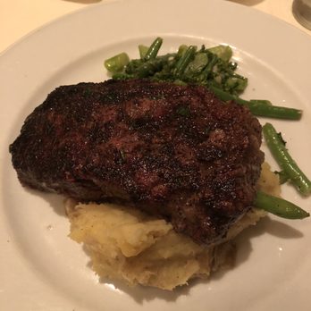 Antonio's - New York Strip Steak with mash potatoes - Italian Near Me - Maitland, Florida Antonio's - New York Strip Steak with mash potatoes - Italian Near Me - Maitland, Florida