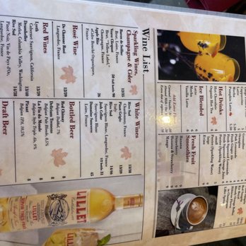 Creme De La Crepe - Menu - French Near Me - Hermosa Beach, California