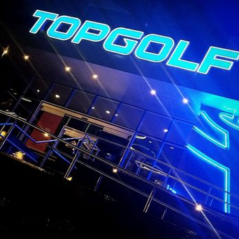 Topgolf - Can't miss the bright entrance! - New American Near Me - Edison, New Jersey Topgolf - Can't miss the bright entrance! - New American Near Me - Edison, New Jersey