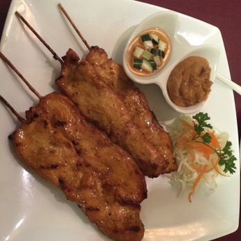 Khantoke Thai - Chicken satay - Thai Near Me - Hillsboro, Oregon Khantoke Thai - Chicken satay - Thai Near Me - Hillsboro, Oregon