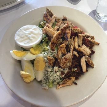Caffe Luna Rosa - Blackened Chicken Cobb Salad - Italian Near Me - Delray Beach, Florida