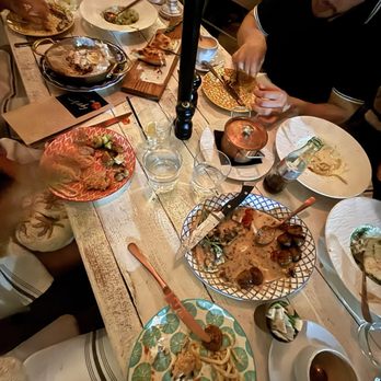 Call Me Gaby - Pesto Gnocchi  Creamy mushroom chicken  Branzino!!!!!! Cacio e pepe  Burrata - Italian Near Me - Miami Beach, Florida