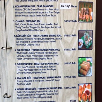 Madame Pho - Menu 2018-1 - Vietnamese Near Me - Kenosha, Wisconsin